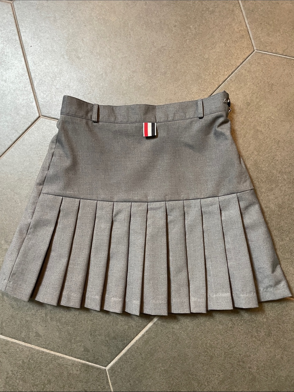 Thom Browne Classic Pleated School Girl Skirt 38/0